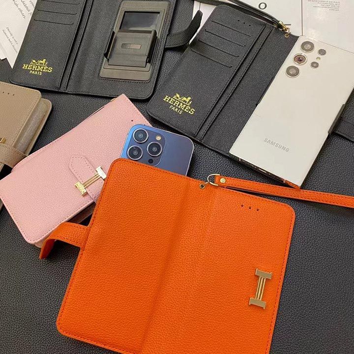 hermes エルメスワニ柄アイフォーン14/14 pro/14 promax ケースカード収納