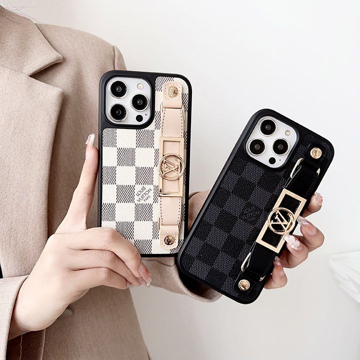 LV iphone15スマホケース手首バンド