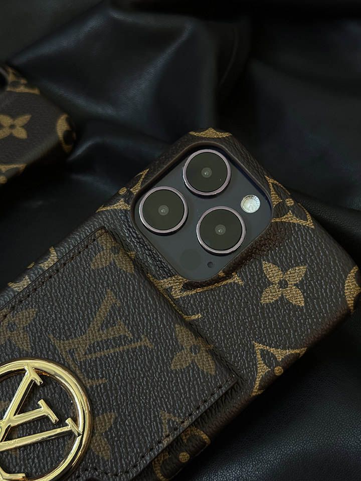 LV iphone15 plusLV縦版カード付き老花携帯ケース