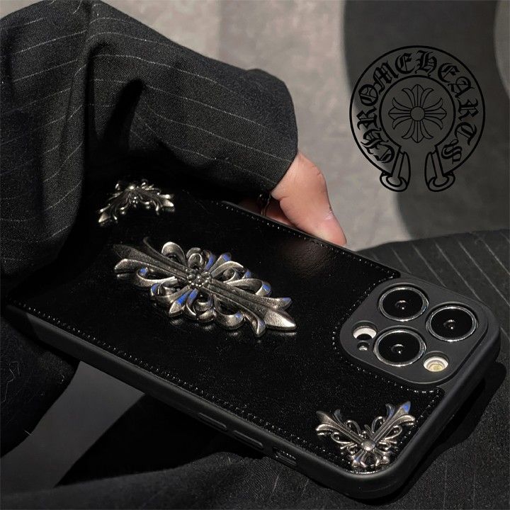 chromehearts クロームハーツ風 iphone 16 pro max ケース