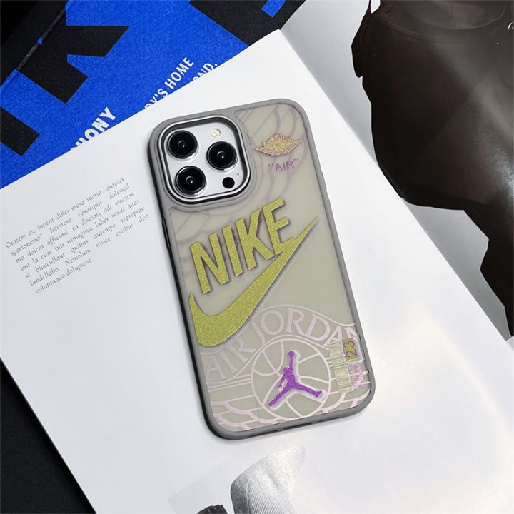 Nikeジョーダン半透明携帯ケースアイフォン14