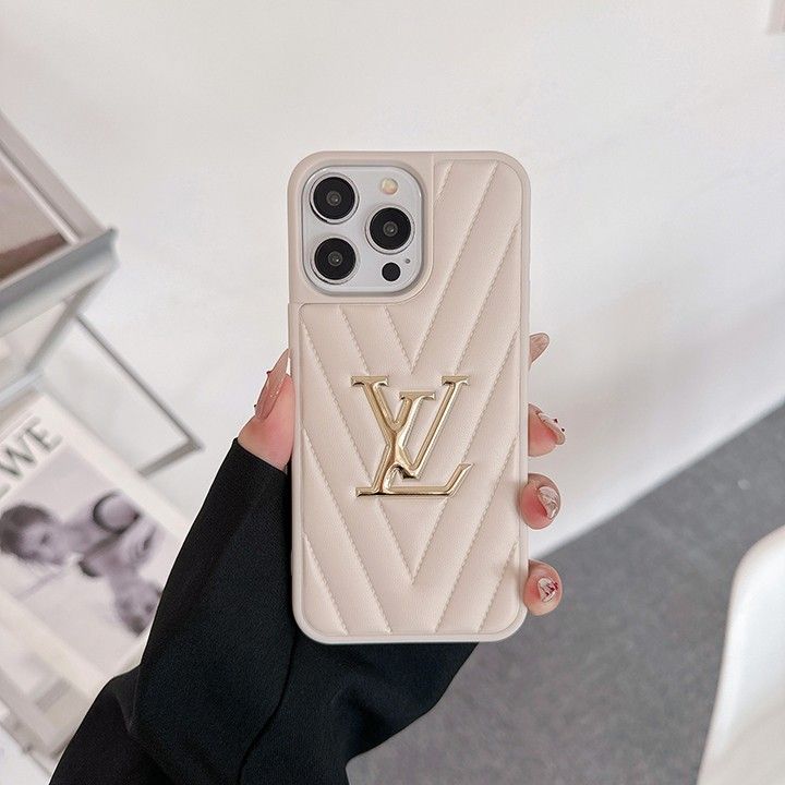 LV 風個性 iphone15 ケース