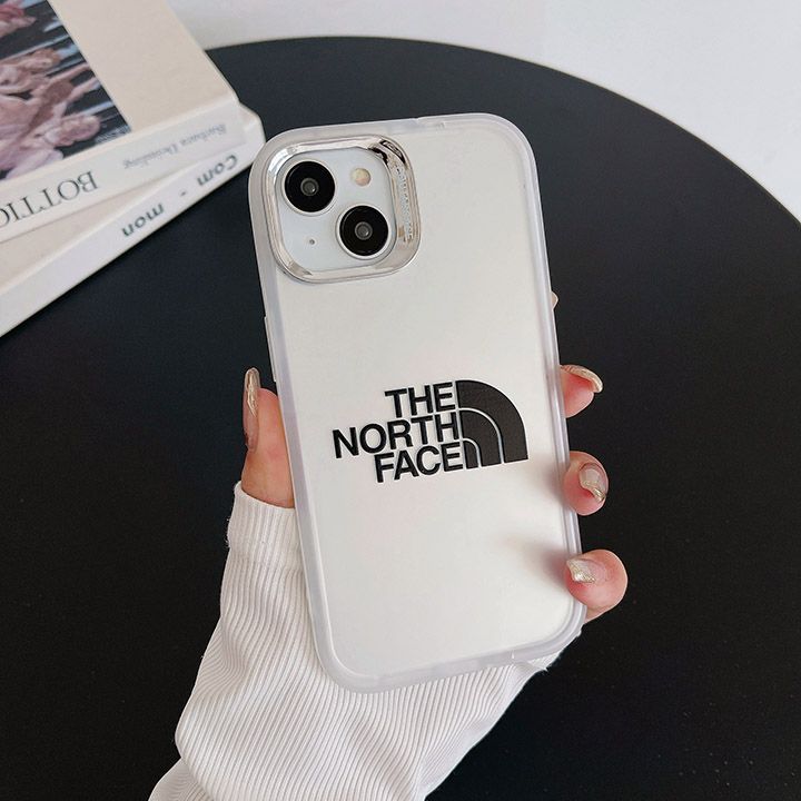 ブランドロゴ iphone13proケースthe North face，ブランド北面半透明ステント iphone15ケース 
﻿