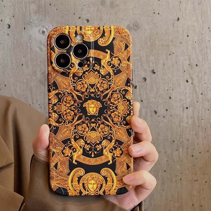 ヴェルサーチ versace レトロiPhone 流行り スマホケース 