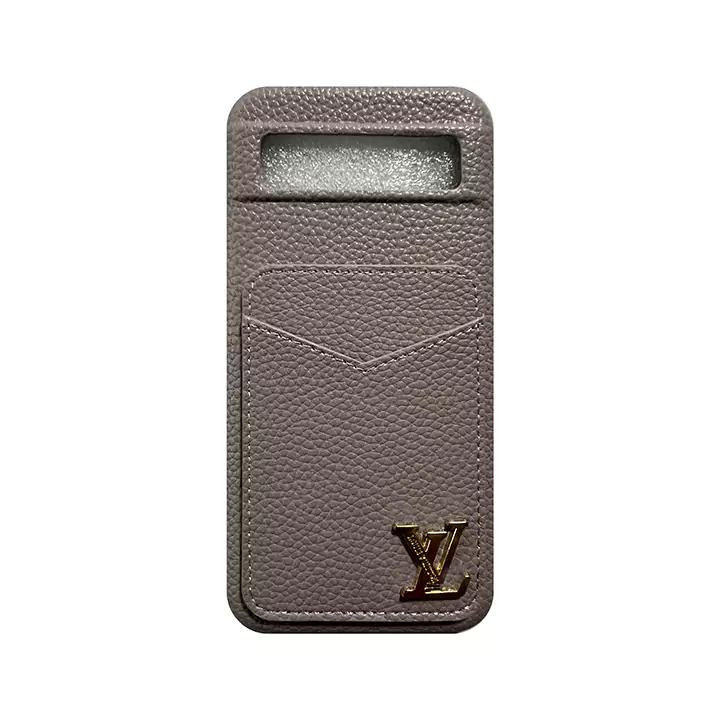  lv Google Pixel 6カバー皮製 背面カード収納，LVカードスロットGoogle Pixel 9Pro スマホケース