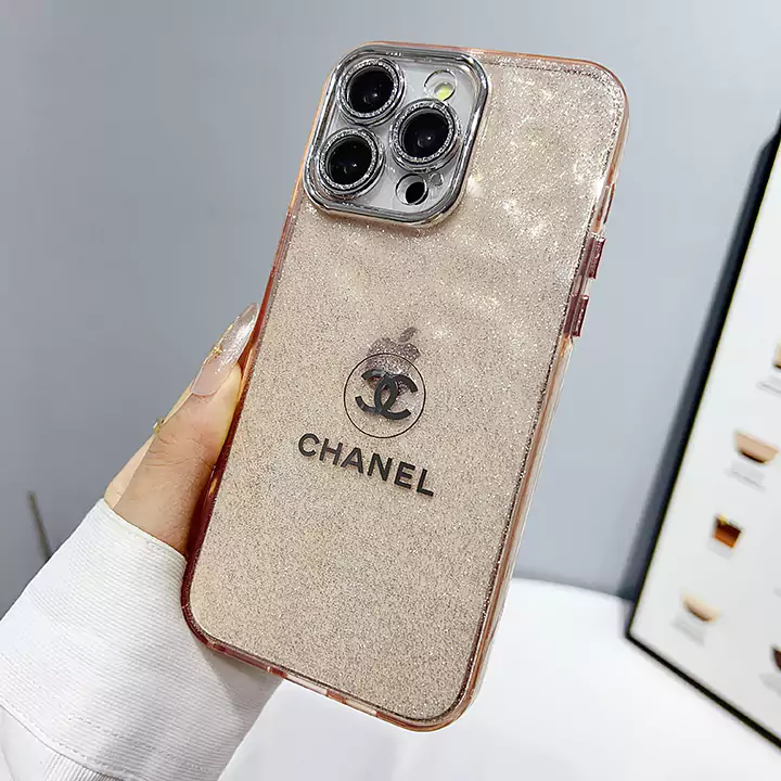 ブランド風CHANEL iPhone15ケース フラッシュ粉